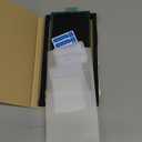 for Samsung Galaxy S23 Ultra Back Glass Replacement for Samsung S23 Ultra 5G 2023 Rear Glass Replacement SM-S918 Battery Cover Housing Door Accessories Parts with Repair Tools (Black)