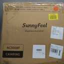 SUNNYFEEL Camping Directors Chair, Heavy Duty,Oversized Portable Folding Chair with Side Table, Pocket for Beach, Fishing,Trip,Picnic,Lawn,Concert Outdoor Foldable Camp Chairs, 21.26 x 25.00 x 36.22 inches