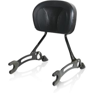 Sissy Bar for Indian Challenger Chieftain Indian Pursuit Springfield Roadmaster Vintage 2014-2023, Quick Release Passenger Backrest Pad 17 inches (Black)