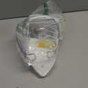 DOUBLE 2 C Ironing Board Hanger Wall Mount Electric Iron Holder Iron and Ironing Board Storage Organizer Shelf with Removable Hooks for Household Bathroom Laundry Room (White)