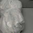 60 Inch White Christmas Tree Skirt with 4.5" Extra Long Pile Ultra Plush Faux Fur Tree Skirt for 6-9 Ft Trees