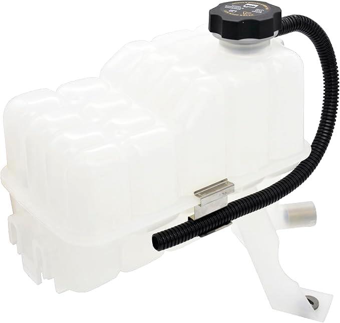 Coolant Reservoir Overflow Tank w/Cap Sensor for 1999-2009 GMC Sierra Yukon Hummer H2 Cadillac Escalade Chevrolet Silverado 1500 2500 3500 Suburban Tahoe Recovery Expansion Reservoir Bottle