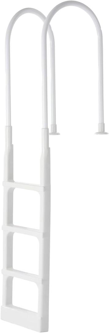 VEVOR Swimming Pool Ladder, 4-Step Double Handrails Stair, Non-Slip Thickened Heavy Duty Steps, Load Capacity 300 lb, for 48-54 in Inground & Above-Ground Pools of Any Deck Surface Indoor & Outdoor