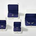 Leather Bracelet Gift Box Bangle Holder Octagonal Jewelry Gift Box For Bangle Bracelet Storage