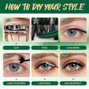 Lash Clusters 96pcs Individual Lashes Y02 D Curl 10-18MIX Cluster Lashes KEYYOU Volume Wispy Lash Extension Soft&Comfortable Easy DIY at Home(Y02,D-10-18MIX)