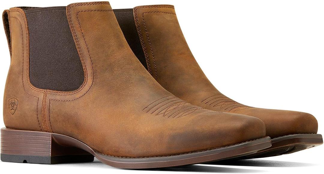 ARIAT Booker Ultra Square Toe Western Boots 9