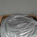 XCZ trampoline cover, trampoline tent, with ventilation Windows, open design. Suitable for 14tf eight-bar circular trampolines, waterproof/sunshade/storage protection (14FT (suitable for 8 curved poles), black)