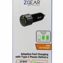 ZGear Adaptive Fast Charge Car Charger 30 Watts
