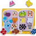 Melissa & Doug Blue's Clues & You! Wooden Chunky Puzzle - Fridge Food (10 Pieces)