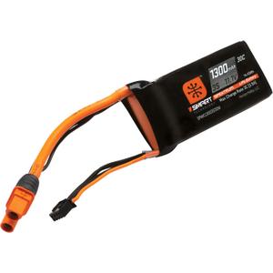 Spektrum 11.1V 1300mAh 3S 30C Smart LiPo Battery: IC3, SPMX13003S30M