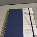 Spiral Notebook Journal College Ruled 8.5''x 11'', 360 Pages Lined Thick Journals for Women Men, A4 Large Spiral Notebooks with 100GSM Paper, Spiral Journaling for Writing Work, School Blue
