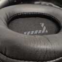 Wireless Headphones for TV, TV Headphones Wireless for Seniors with Transmitter Charging Base, Perfect Audio Sync, Ideal Gift for The Mom, Seniors, Parents (Black)