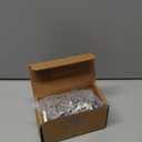 BlastHome Luxury Curtain Rings - Premium Metal with Quiet, Smooth, Removable Nylon Inserts - Pinhooks and Clips Included - 1 1/2" Inside Diameter - 18 Pack for Two Curtain - Brushed Nickel