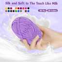 Katech Crochet Kit for Beginners, Beginner Crochet Kit for Adults-Crochet Kits Includes Crochet Hooks Knitting Bag Crochet Yarn for Crocheting Instruction Knitting Kit Crochet Supplies Gift