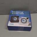 Desktop CD Player Bluetooth with HiFi Dual Speaker, CD Player for Home with Remote Control,Dust Cover,LCD Display,Sleep Timer,EQ Sound,USB/AUX/3.5mm Earphone Jack for Home,Kids,Gift (White)