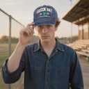 Football Fans City Embroidered Hat for Men Women Adjustable Baseball Unisex Cotton Cap (One Size, Bc-green)