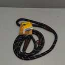 Fida Durable Slip Lead Dog Leash, 6 FT x 1/2" Heavy Duty Dog Loop Leashes, Comfortable Strong Rope Slip Leash for Large Medium Dogs, No Pull Pet Training Lead with Highly Reflective(1/2", Black)