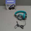 AILIHEN C8 Kids Headphones Wired USB C, USB-C Headphones with Microphone & Volume Control, Foldable Stereo Sound Tangle-Free Type C Cord, Compatible with Cellphone, Laptop, PC, Computer (Grey Mint)