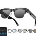 Osawalla Smart Glasses with Camera,Camera Glasses with Video Recording, APP Translation,Voice Assistant,Object Recognition,Bluetooth Sunglasses for Men Women