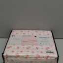 Modern Threads Silky Soft Microfiber and Wrinkle Free Sheets - Luxurious Microfiber Bed Sheets Includes Flat Sheet, Fitted Sheet with Deep Pockets, & Pillowcases Blush, Full, Roses on Blush