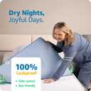 Improvia Positioning Bed Pad, with 8 Reinforced Handles, Quick-Drying, Washable, Waterproof, for Lifting, Turning, Transfering, Elderly and Incontinence Patients (Green, Pack of 2)