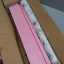 Mahjong Racks with Pushers, Pink Wooden American Mahjong Tile Pushers and Racks Set of 4, with White Printed Mahjong Racks Drawstring Bag, Mahjong Accessories (19.68 Inches), 19.68 inches x 2.55 inches x 1.06 inches