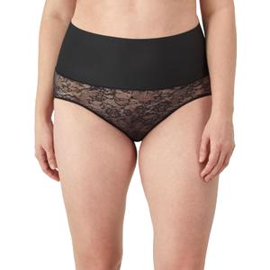 Maidenform Women's Shapewear Underwear, Tummy Control Shapewear for Women, Panties - Lace Options, Fajas (Plus Size, Too) (Large)