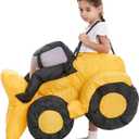 HSCTEK Toddler Inflatable Construction Truck Ride On Costume
