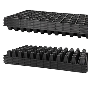 Cell Seed Trays, Thick Durable 72 Cell Plug Tray Seedling Plastic Nursery Tray for 1020 Flat Germination (10-Pack, 21"×11", 1.81" Height, Low)
Amazon's Choice
