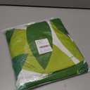 Palm Tree Hawaii Beach Round Fitted Tablecloth Elastic Edged Plastic Table Cover Coconut Palm Waterproof Wipeable Table Cloth Tablecloth Fits Tables up to 45"-56"