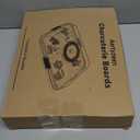 Charcuterie Board with Clear Locking Lid, Portable Travel Cheese Board & Snack Tray with Handle, 6-Compartment Charcuterie Boards, Reversible Cutting Board for Parties, Potlucks, Housewarming Gifts