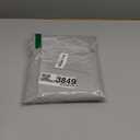 Kenney MB61159 Microban Protected Medium Weight 4.8 Gauge Waterproof PEVA Shower Curtain Liner with Rust-Resistant Metal Grommets and Weighted Magnetic Hem for Bathroom, 70" W x 72" H, Gray, 1-Pack (Grey)