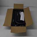 Laiensia Double Rods Garment Rack with Wheels, Clothing Rack for Hanging Clothes,4 Hooks, Multi-functional Bedroom Clothes Rack, Black