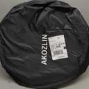 AKOZLIN Portable Pop Up Shower Toilet Tent with Silver Coated 74.8" High, 6.2ft-high-47.2"width