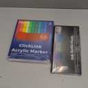 Funto 48 Colors + 50 Refills Acrylic Paint Markers Set, Dual Tip Markers for Adult Coloring Books No Bleeding, Art Supplies Paint Pens for Rock Painting, Wood, Fabric, Canvas, Pumpkin