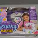 Made By Me My Very Own Sewing Machine for Beginner, Portable Battery Powered First Sewing Machine for Kids Ages 8+, Includes Fabric, Thread, Measuring Tape, & Stuffing,