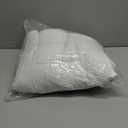 Bare Home Weighted Blanket Twin or Full Size 7lb (40" x 60") - All-Natural 100% Cotton - Premium Heavy Blanket Nontoxic Glass Beads (White, 40"x 60")