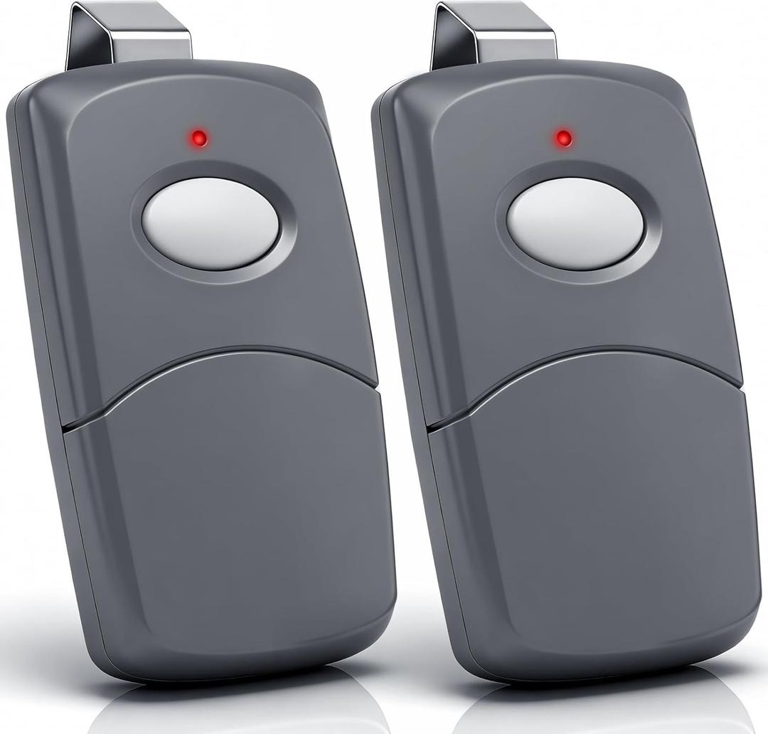 2 for 10 Dip Switch Multicode & Stanley Gate Opener Remote 300MHz & 310MHz,Compatible with 10 Digit Multicode Gate Opener,for Multi code Garage Door Opener Remote 3089 1050,Gate Remote Control Clicker