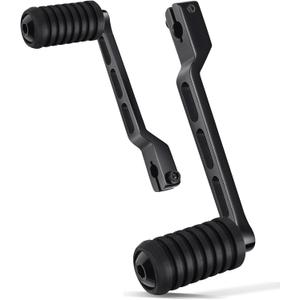 Benlari Heel Toe Shifter Pegs, 304 Stainless Steel Shifter Lever Pegs Fit for Harley Touring Street Glide Road Glide Road King Electra Glide 1988-2024, FL Softail 1986-2017, Trike 2008-2024, Black