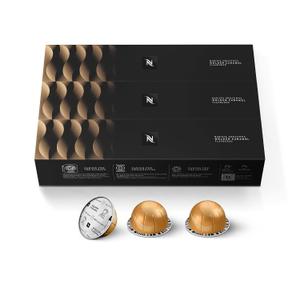 Nespresso Capsules Vertuo, Golden Caramel, Medium Roast Coffee, 30 Count Coffee Pods, Brews 7.8oz. Expiry: 01/31/27