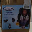 Graco TriRide 3-in-1 Reclining Car Seat, Clybourne - Rear & Forward Facing Car Seat, Highback Booster, Adjustable Headrest, Manufactured on 2025 03 31, Best By: 2035 03 31