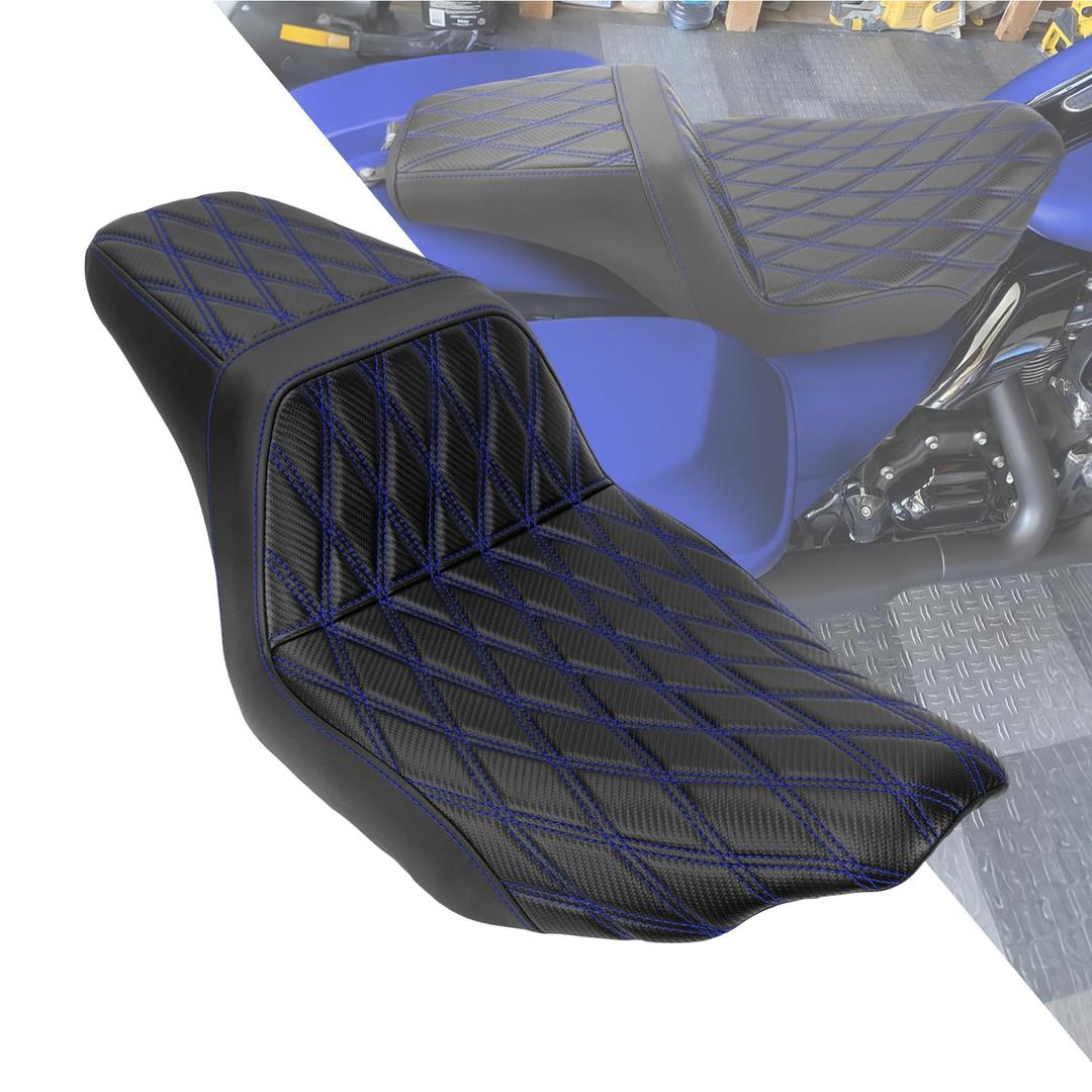 HDBUBALUS Two Up Seat Fit for Harley Street Glide Road Glide 2023 Up