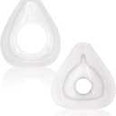 2 Pack Replacement Cushion Compatible with F20 AirFit AirTouch CPAP Mask, Premium and Snug Fit, Soft and Durable Material, Covers Nose and Mouth (Large)