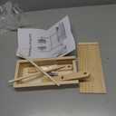 Wooden Crochet Yarn Holder, Double Revolving Yarn Storage for Crochet Yarn Ball Knitting and Crochet Supplies, Multifunctional Sewing Thread Organizer for Sewing Accessories