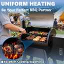 Safbbcue Pro 22 Grates for Traeger Pro 22 Pro 575 HDW433 HDW195 Accessories, Cast iron Grill Grates for Lil' Tex Elite Pellet Grill, for Camp Chef SG24 DLX24 Pellet Grill