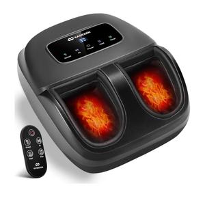 Shiatsu Foot Massager with Heat & Cordless Remote - 2026 Upgraded Deep Kneading Massage for Plantar Fasciitis, Neuropathy & Tired Feet | Fits Up to Size 14 | Perfect Gifts