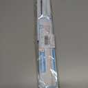 White Spring Tension Curtain Rods 23-46 Inch Adjustable Expandable Spring Loaded Curtain Rods No Drilling Suitable for Small Short Tension Rods 23-34 Inch Doors, Windows, Closet