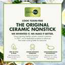GreenPan Paris Pro Hard Anodized Healthy Ceramic Nonstick, 12" Frying Pan Skillet, PFAS-Free, Dishwasher Safe, Grey