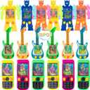 18Pcs Handheld Water Game Mixed Design,Colorful Water Ring Toss Handheld Toys,Party Favors,Pocket Games for Kids,Goodie Bags Stuffers, School Classroom RewardsBirthday Return Gifts,Bulk Toys Prizes