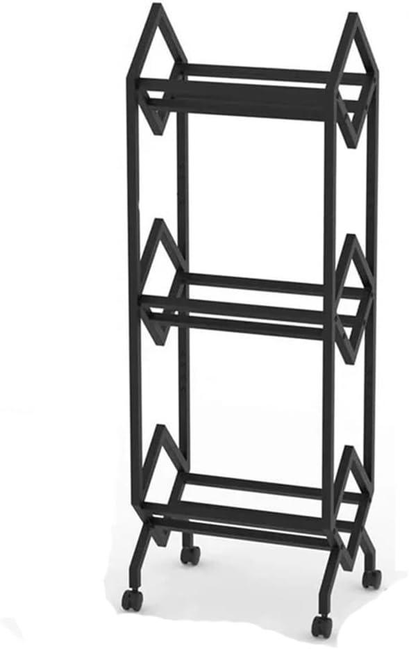 CD Storage Rack Organizer Stand CD Record Display Rack Magazine Placement Rack Metal Desktop Creative Bookshelf Record Storage Rack CD Record Storage Holder(Large)